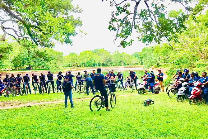 Anuradhapura Heritage Mountain bike / bicycle Tour - Abhayagiri reveals the size of the ancient monastery city