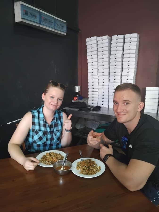 Colombo Foods Tour by Tuk Tuk ( Food chargers included ) - Pittu with Crab Curry and Sambols
