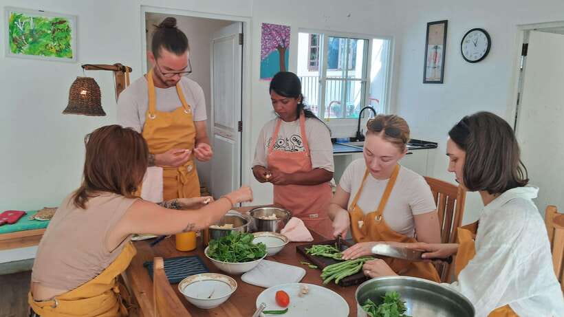 Cooking with Arun & Tamil Family - What happens during the three hours