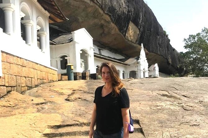 Day Tour to Dambulla, Sigiriya and Safari from Kandy (Group Tour) - Dambulla’s five cave shrines