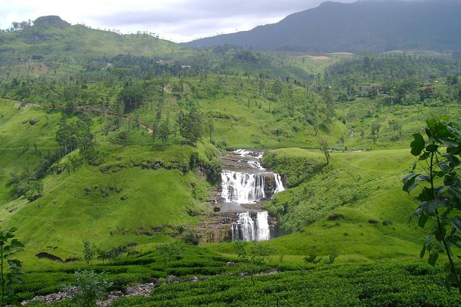 Day Trip to Nuwara Eliya with Kingfisher Tours - Ramboda Falls brings cool air and mountain scenery