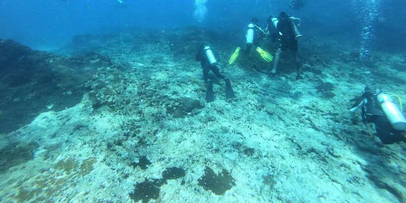 Discover Scuba Diving : Hikkaduwa : Scuba Diving - Calm water practice before the sea