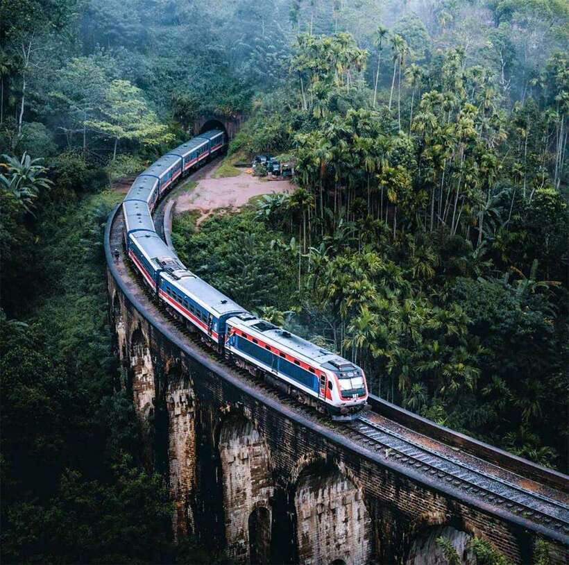 Ella: Little Adam's Peak, 9 Arch Bridge, Ravana Falls Tour - Ravana Falls, a short stop with plenty of spray