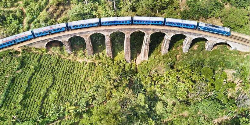 Ella Rock & 9 Arch Bridge, Little Adams Peak with Transfer - Walking the railway route to Ella Rock