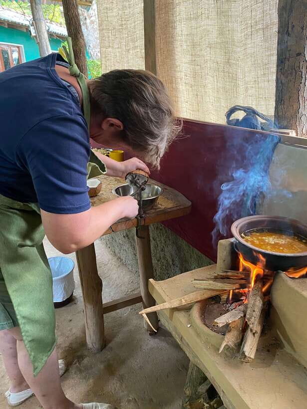 Ella Sri Lanka : Mom's Kitchen Cooking class - The view, the weather, and the pace