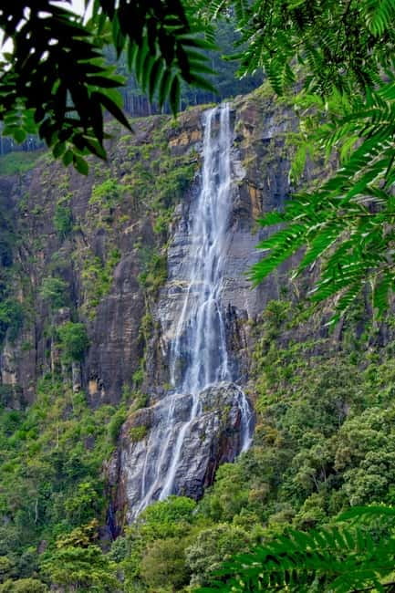 Ella: Waterfall hunting Hike to Bambarakanda and Lanka Falls - Bambarakanda, Sri Lanka’s tallest waterfall