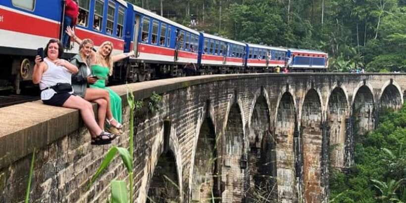 From Ella :All-Inclusive Day Trip to Experience Ella Heights - Nine Arch Bridge brings the railway story into view
