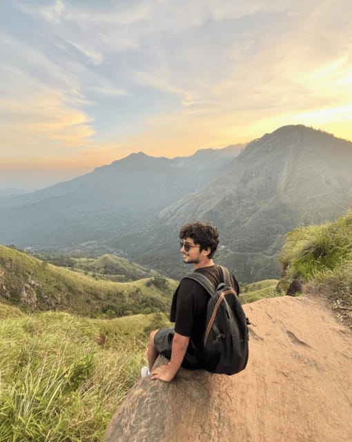From Ella : Sunrise Hike to Little Adams Peak - Tea plantations, forest paths, and fresh morning air