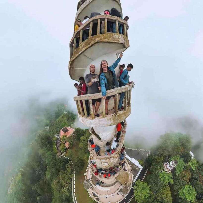 From Kandy: Ambuluwawa Full-Day Tour with Local Guide - Ambuluwawa Tower gives the day its edge