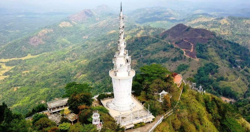 From Kandy: Nuwara Eliya Tour via Ambuluwawa [Private Tour] - Ambuluwawa Tower and its 360-degree view