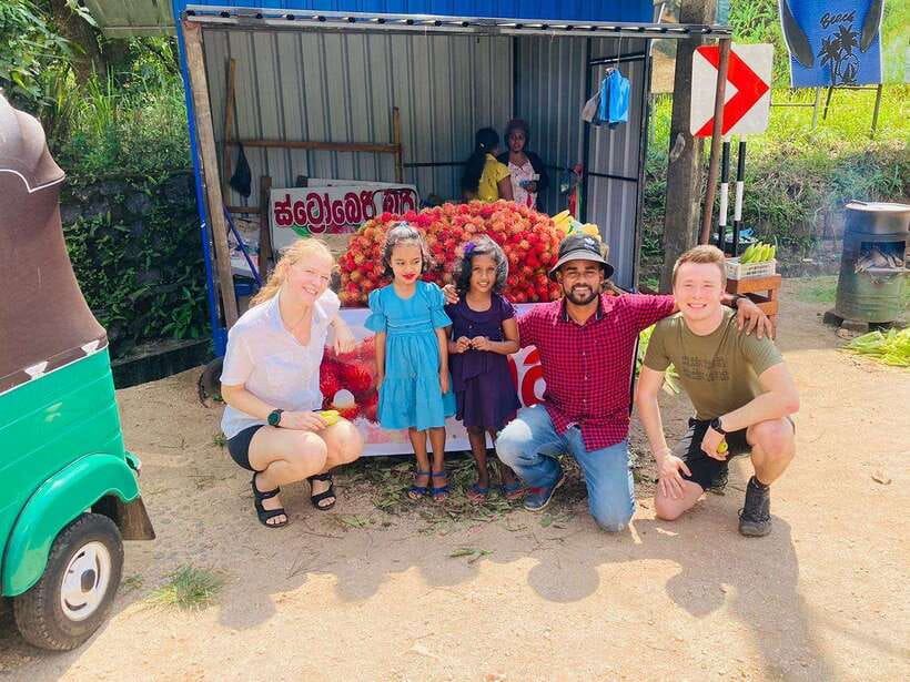 From Kandy: Sigiriya and Pidurangala Rock Tuk Tuk Safari - Village safari and a taste of rural life
