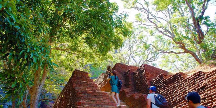 From Negombo: Sigiriya and Dambulla Day Trip and Safari - Dambulla Cave Temple before the 10:30 closure