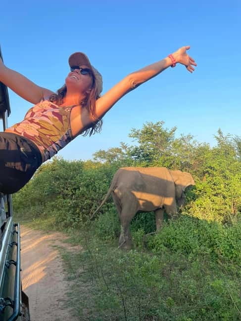 From Tangalle/ Hiriketiya: Yala Safari with Drop: Ella - From Hiriketiya and Tangalle to the park gate