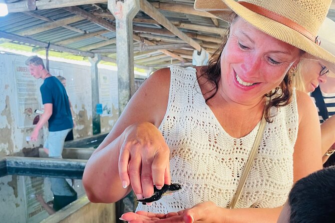 Galle Day Tour with Turtle Hatchery & River Boat Safari - At the sea turtle hatchery