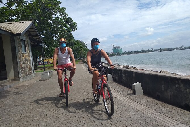 Galle Fort and City Cycling Tour - Choice of E-Bike or Manual - Galle Fort Clock Tower and the outer defenses