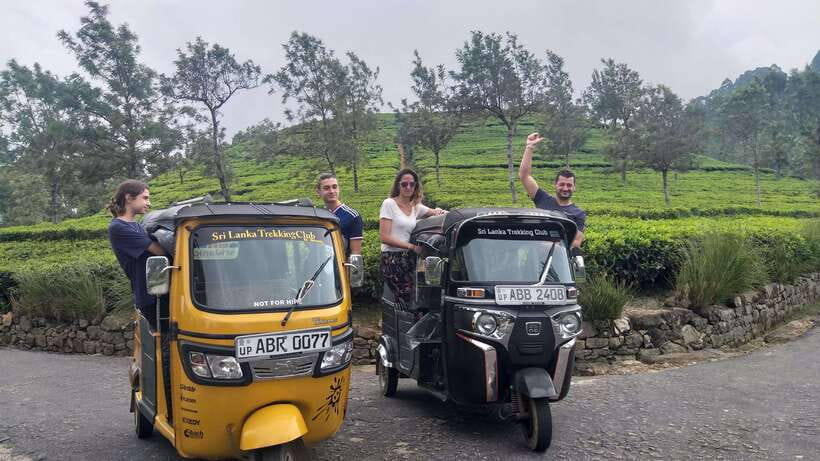 Haputale:Glorious Tuk Tuk Ride to Lipton'sSeat & Tea Factory - A Tuk Tuk Through Haputale’s Tea Country