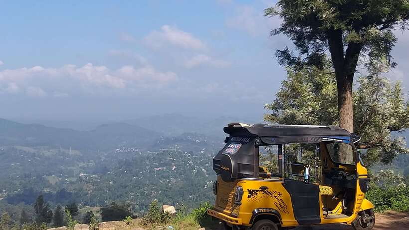 Haputale:Glorious Tuk Tuk Ride to Lipton'sSeat & Tea Factory - A Plantation Picnic With Time to Stop