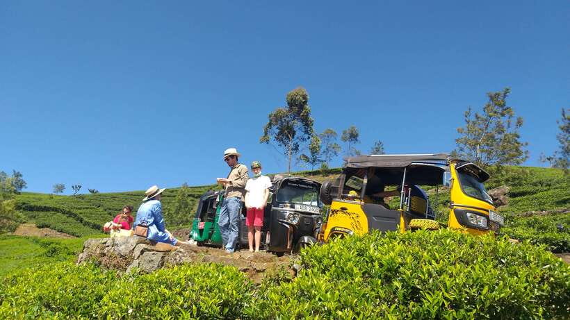 Haputale:Glorious Tuk Tuk Ride to Lipton'sSeat & Tea Factory - Inside Dambatenne Tea Factory