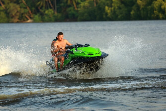 Jet Skiing in Bentota - Bentota River is the whole itinerary