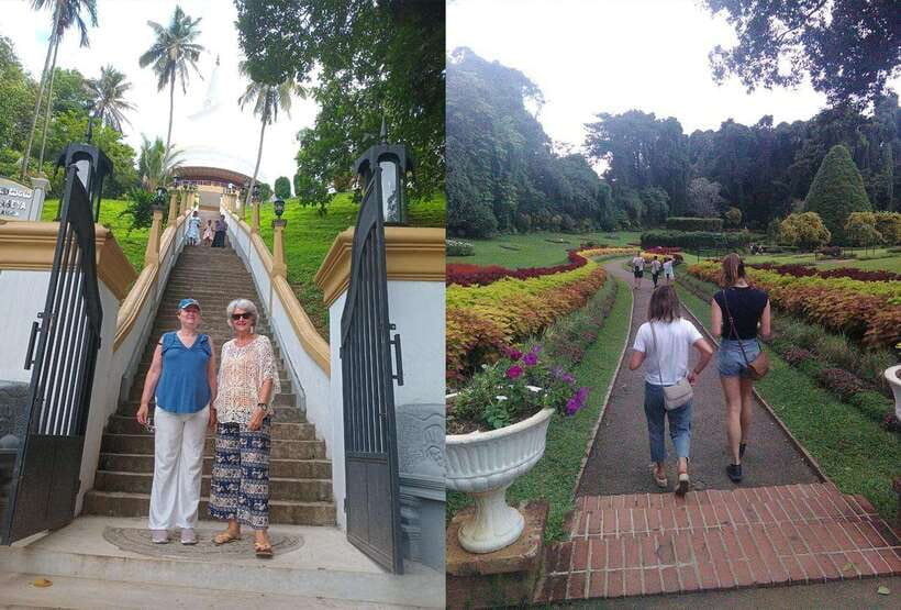Kandy: City Tour by Tuk Tuk with All Entrance Fees Included - Seeing Kandy Lake from the city center