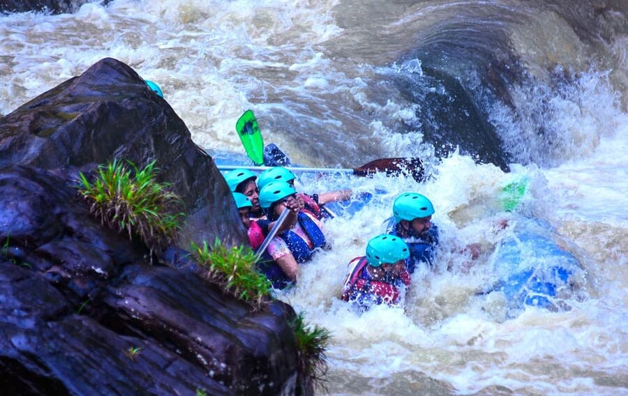 Kitulgala Thrilling White Water Rafting Adventure - River floating and the chance to swim