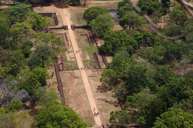 Private Day Tour from Colombo to Sigiriya, Dambulla & Pidurangala - Pidurangala Rock and the view toward Sigiriya
