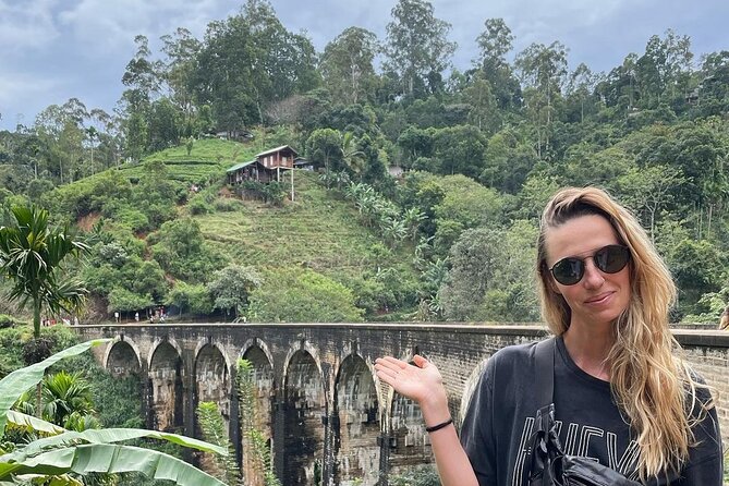 Private Ravana Falls and Nine Arches Bridge Ella Tour from Galle - Ravana Ella Falls beside the Ella road