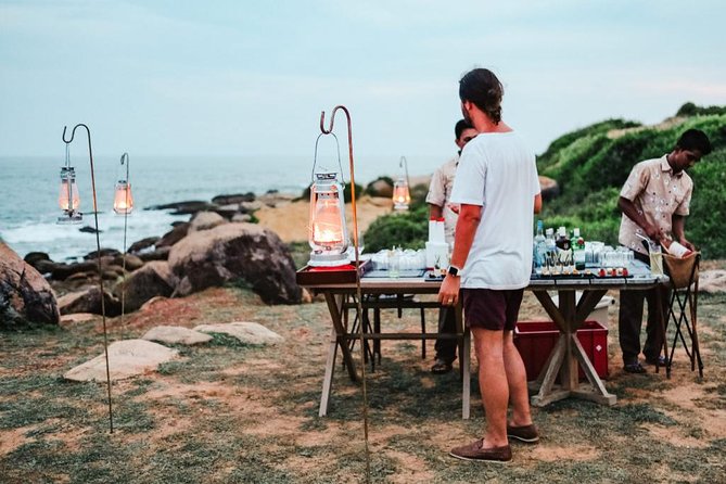 Private Yala Safari Day Trip & Exclusive Beach BBQ Dinner - The four-course BBQ and bonfire at 7 p.m.
