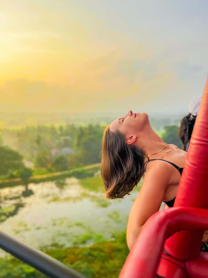 Sigiriya: Hot Air Balloon Ride - An early start beside Kandalama Lake