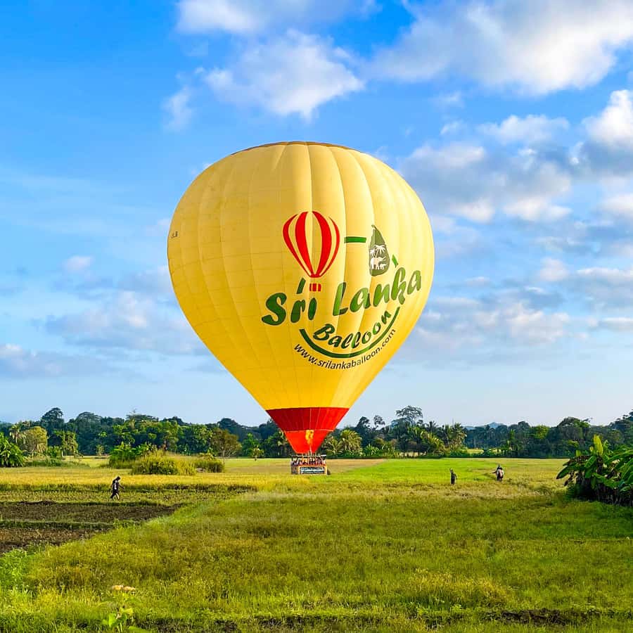 Sigiriya: Hot Air Balloon Ride - Sigiriya from above, not from the stairway