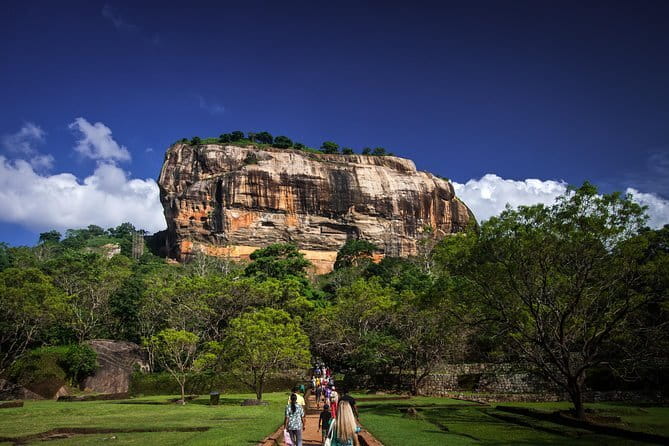 Sigiriya Rock and Dambulla Cave Temple all inclusive Private Day Trip - The stair climb, frescoes, and summit ruins