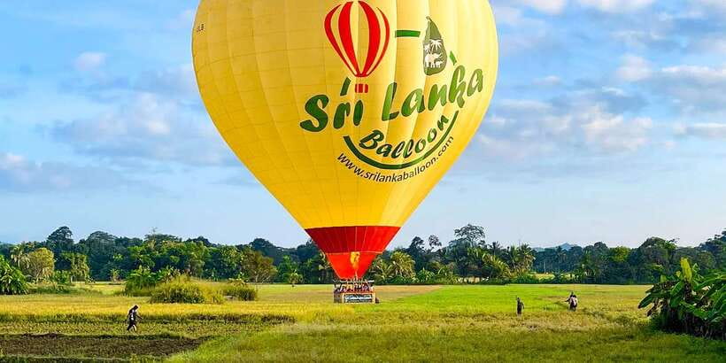 Sri Lanka: Hot Air Balloon ride - From hotel lobby to launch site