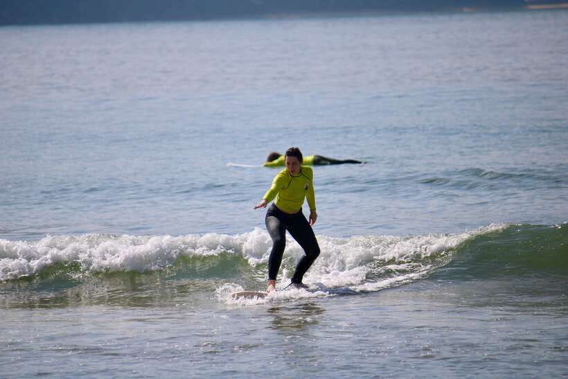 Surf School in Unawatuna, Galle - The beach setting and what to do afterward