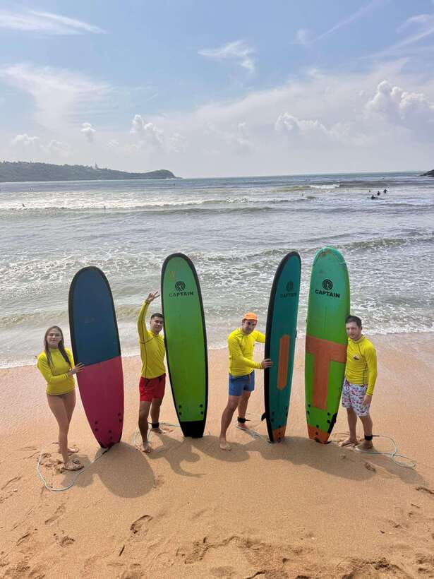 Surf School in Unawatuna, Galle - A useful choice for families and first-timers