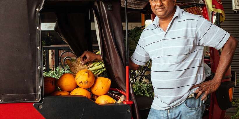 The True Essence of Colombo:Private Highlights & Hidden Gems - Hoppers and vegetable roti before the park