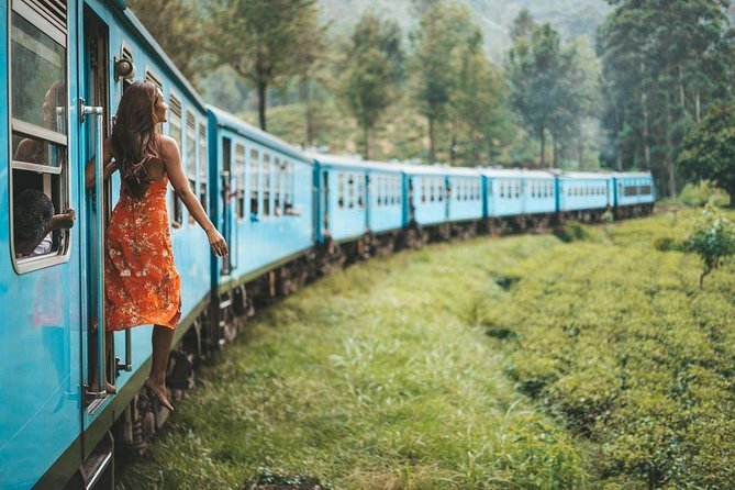 The World<code>s Most Beautiful Train Trip Kandy to Ella Private Day Tour – Key points to know before booking’ /></p>
<ul>
<li><strong>The train leaves Kandy at 8:40 am</strong>, after a 7:30 am hotel pickup and an expected 8:00 am arrival at Kandy Railway Station.</li>
<li><strong>The scenery changes as the train climbs</strong>, from misty mountain views to tea estates, valleys, wildflowers, forests, palms, and villages.</li>
<li><strong>Reserved sightseeing seats are arranged for you</strong>, a useful service on a route where getting good tickets can be difficult.</li>
<li><strong>Your private vehicle and English-speaking driver handle the road sections</strong>, but the main experience takes place on a public train.</li>
<li><strong>The $150 price is per person</strong>, with group discounts available, but food, drinks, train tickets, and personal expenses cost extra.</li>
<li><strong>The cancellation terms are strict</strong>, and a canceled train may leave you without a refund or an easy replacement plan.</li>
</ul>
<h2>Why the Kandy to Ella train deserves a full day</h2>
<p>s Most Beautiful Train Trip Kandy to Ella Private Day Tour – Why the Kandy to Ella train deserves a full day’ /></p>
<p><p>This is not a quick transfer disguised as a tour. The train ride itself takes about seven hours, and the complete outing lasts around 14 hours. You spend a long time seated, watching Sri Lanka change outside the window, so the appeal depends on how much you enjoy slow travel.</p>
</p>
<p><p>I like this route because the scenery arrives in layers. At first, you may see mist hanging over the mountains as the sun rises. Later, bright green tea estates spread across the hills, followed by rolling valleys, forest, open meadows, and scattered homes.</p>
</p>
<p><p>The views are not just one grand picture. They keep shifting. One stretch may show a steep slope and tea bushes, then the train rounds a bend and reveals a village, a patch of palms, or a line of wildflowers. That steady change is what makes the ride memorable.</p>
</p>
<p><p>The train also gives you a closer look at everyday Sri Lanka. You are not sealed inside a tour bus with tinted windows. You are moving through towns, past homes, and along railway stations where local life continues around you. The ride has a more genuine feel than a private scenic drive, though it also comes with the ordinary limits of public rail travel.</p>
</p>
<div class="twil" style="margin: 20px 0; padding: 15px 0;"><p>More Kandy to Ella Train Rides in Kandy</p><ul style="margin: 10px 0; padding-left: 0; list-style: none;"><li style="margin: 0 0 12px 0; padding: 0 0 12px 0; border-bottom: 1px solid #DEE7E6; line-height: 1.4;"><a href="https://ceylon-guide.com/kandy-to-ella-train-tickets-reserved-seats/">Kandy to Ella Train Tickets – Reserved Seats</a><br><span style="font-size: 0.82em; color: #555;"><span style="color: #14574B;">★</span> 4.5 &nbsp;&middot;&nbsp; 523 reviews</span></li><li style="margin: 0 0 12px 0; padding: 0 0 12px 0; border-bottom: 1px solid #DEE7E6; line-height: 1.4;"><a href="https://ceylon-guide.com/train-tickets-from-kandy-to-ella/">Train Tickets From Kandy to Ella</a><br><span style="font-size: 0.82em; color: #555;"><span style="color: #14574B;">★</span> 3.0 &nbsp;&middot;&nbsp; 57 reviews</span></li><li style="margin: 0; padding: 0; border-bottom: none; line-height: 1.4;"><a href="https://ceylon-guide.com/ella-odyssey-train-reserved-seats-kandy-to-ella/">Ella Odyssey Train Reserved Seats Kandy to Ella</a><br><span style="font-size: 0.82em; color: #555;"><span style="color: #14574B;">★</span> 4.5 &nbsp;&middot;&nbsp; 25 reviews</span></li></ul></div><h2>From your Kandy hotel to the 8:40 am departure</h2>
<p>s Most Beautiful Train Trip Kandy to Ella Private Day Tour – From your Kandy hotel to the 8:40 am departure’ /></p>
<p><p>Pickup begins at 7:30 am from your hotel in Kandy. The private, air-conditioned vehicle takes you to Kandy Railway Station, with arrival planned for about 8:00 am.</p>
</p>
<p><p>That half-hour cushion matters. It gives you some time at the station before the scheduled 8:40 am departure. The driver is also handling the road section, so you do not need to arrange a separate taxi or figure out the station transfer yourself.</p>
</p>
<p><p>The tour is private, meaning only your own group takes part in the vehicle arrangements. That is useful if you are traveling with family or friends and want a simpler start to a long day. Group discounts may also improve the per-person value for a larger party.</p>
</p>
<p><p>Still, the private label needs a little explanation. The vehicle and road transfers are private, but the train is a public service. You will share the railway carriage with other passengers, and the experience cannot offer the same control as a fully private excursion.</p>
</p>
<h2>The first hours: misty mountains and changing light</h2>
<p><img width="668" height="446" decoding="async" src=