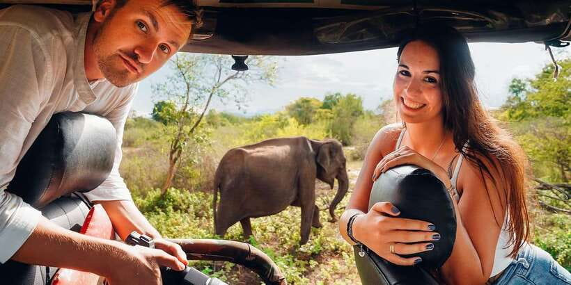 Udawalawa National Park: All-Inclusive Private Day Tour - Entering the park and changing to the safari jeep