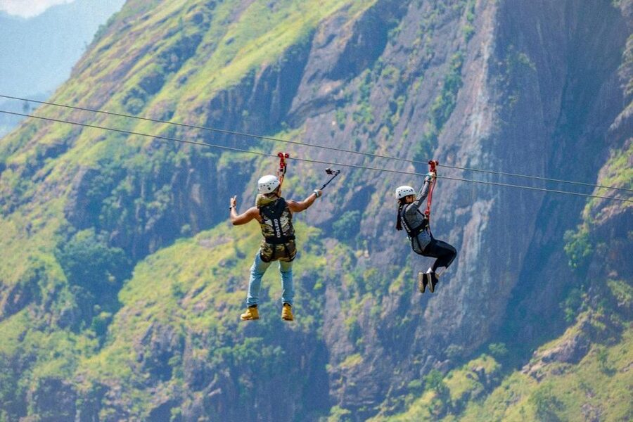 Zip Lining in Ella - Who will enjoy this most